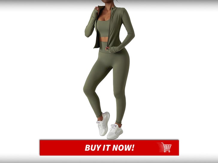 Women’s 3 Piece Workout Set