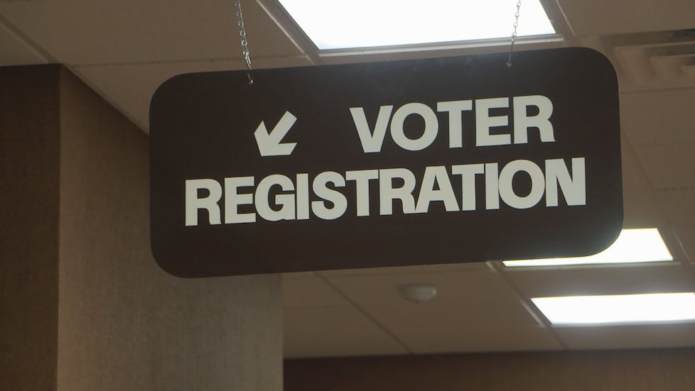FILE - Voter registration