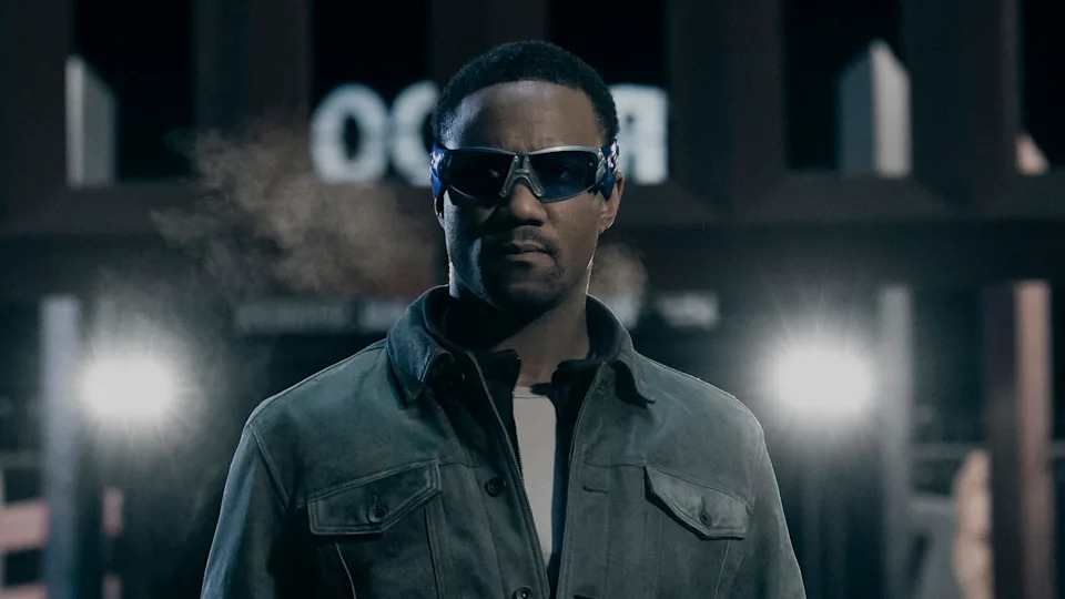 A-Train wearing glasses at night in The Boys Season 5